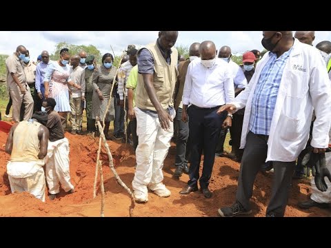 YouTube video thumbnail: DNA Samples Analysed as Investigation Into Kenya's Doomsday Cult Deepens