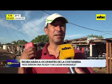 Hoy se subasta la Costanera: ocupantes damnificados esperan ser reubicados