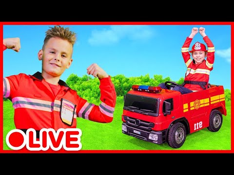 š„ Toy Fire Truck, Train, Tractor, Police Car & Various Vehicles Toys Collection for Kids | Kidibli