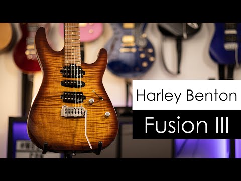 ¡Vaya guitarra! Harley Benton Fusion III