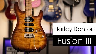 ¡Vaya guitarra! Harley Benton Fusion III