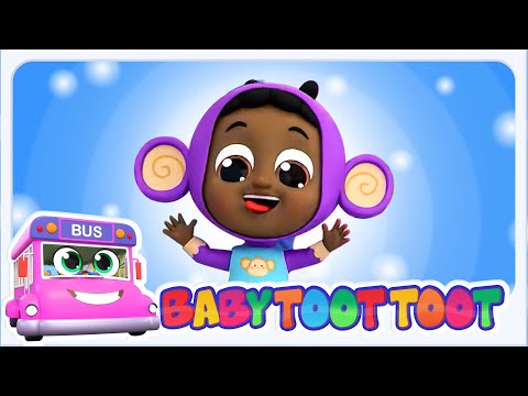 Baby Toot Toot Macacos e Mais Músicas Educativas Para Crianças - Kids Tv
