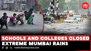 Mumbai rains: Heavy rains disrupt trains, roads, and daily life in the city