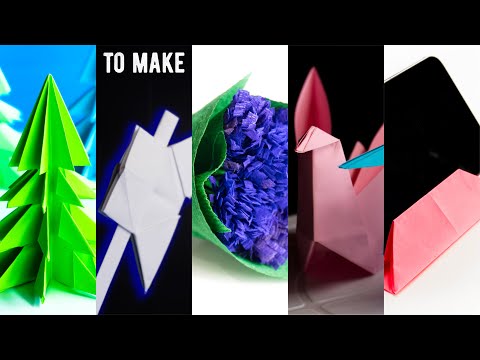 5 Easy Paper folding Craft