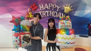 学校で18歳の誕生日をお祝いしてもらったよ✨