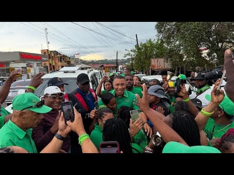 North West  Clarendon  Spalding Andrew  Holness  Tour