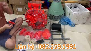 Máy gieo hạt đa năng 12 mỏ inox mới nhất 2025 giá 1tr8 miễn ship