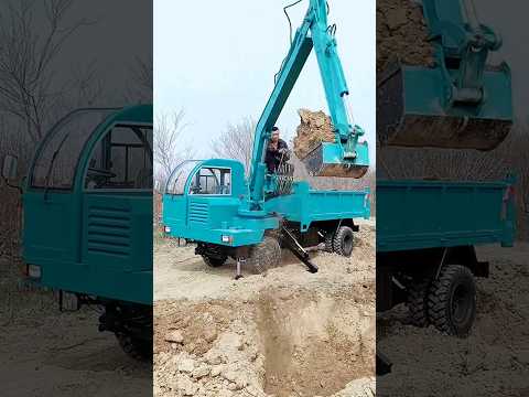 model of heavy loader truck with excavator ❤👈 #shortsvideo #cars #truck #jcb #loader #excavator