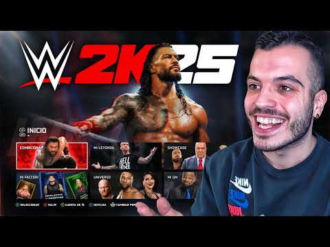 WWE 2K25: Menú, Roster, Medias, Modos de Juego, Desbloqueables, Arenas, Tipos de combates, y más!