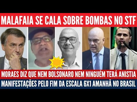 Malafaia inspirou Tiu França? Bolsonaro provocou, Moraes relator do atentado, Escala 6x1 vai acabar?