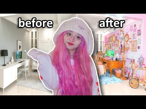 My DREAM Princess LIVING ROOM Makeover...