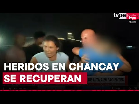 Accidente en Chancay: 25 heridos ya han sido dados de alta