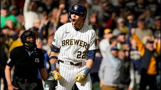 CHRISTIAN YELICH 3 RUN PINCH HIT BOMB TO COMPLETE THE COMEBACK