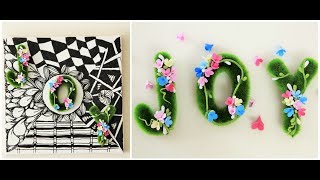 Deco clay flower tutorial #3 - DIY Deco Clay Floral  Wall Decor