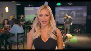 Paige Spiranac - X-Golf Richmond Golf Simulator Demo