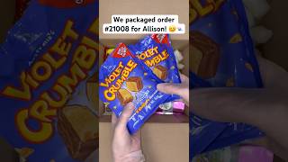 We packaged order #21008 for Allison! 😊🍬🍭📦 #candy #packagingorders #sweets #satisfying #candies