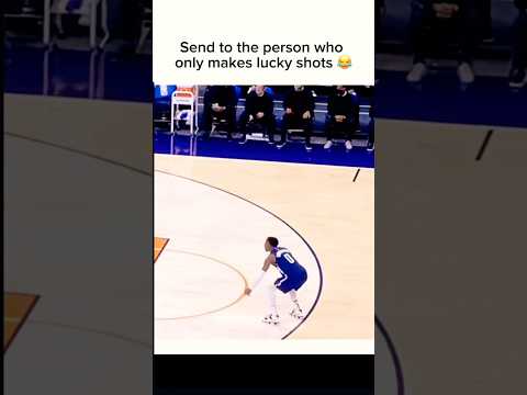 Pure Luck ๐#basketball #hoops #trending #nba #funny #shortsfeed