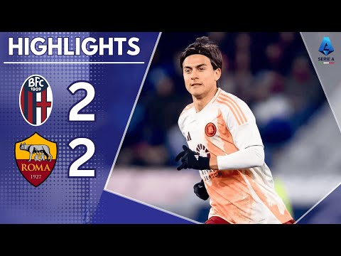 Bologna vs Roma 2-2 HIGHLIGHTS || Serie A 24/25!