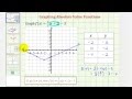 Understanding Absolute Value Functions