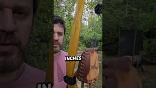 Osage Selfbow setup #osage #selfbow #hunting #outdoors #handmade #archery #fyp