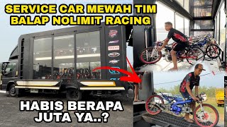 Service Car Mewah tim Balap Nolimit Racing Team | Habis berapa ya..?