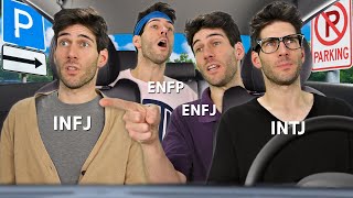 16 Personalities Looking for a Parking Spot