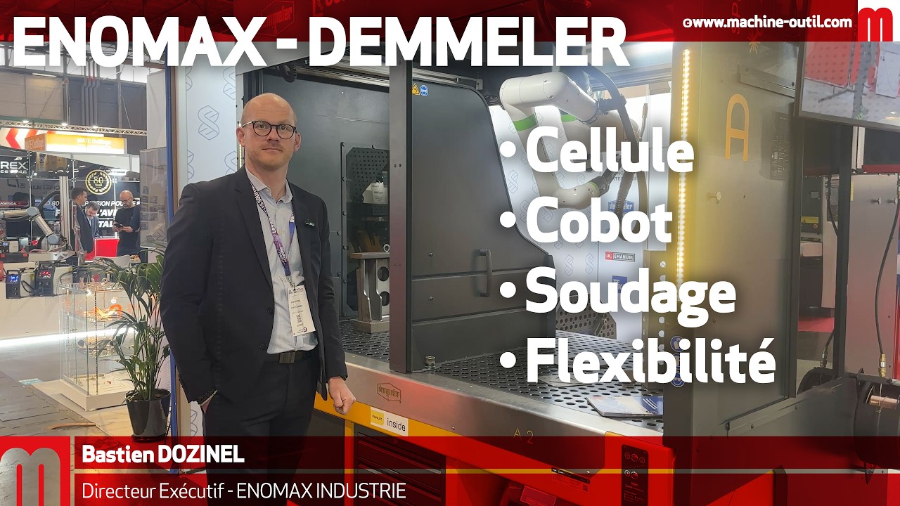 Cellule de soudage avec cobot, divisable en plusieurs zones modulables