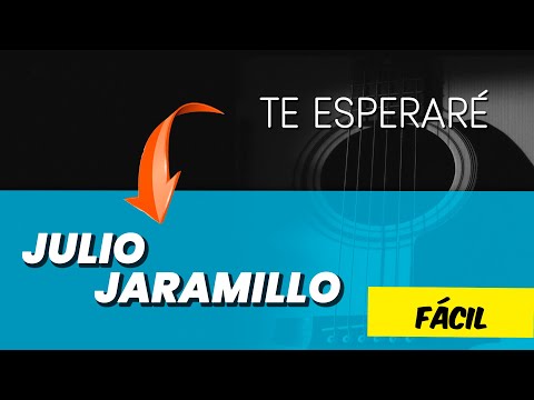 CÓMO TOCAR Te esperaré | Julio Jaramillo | Acordes