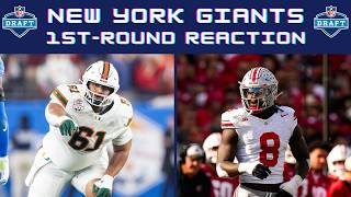 New York Giants Round 1 Picks Reaction