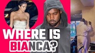 Why are we seeing Kanye West alone for the last few weeks?
