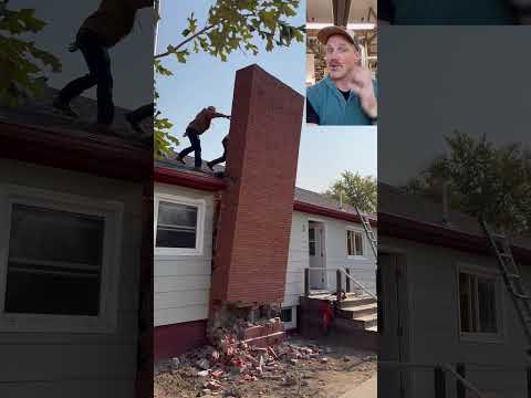 Answering some comments #tipsandtricks #chimney #demolition #demo #remodel