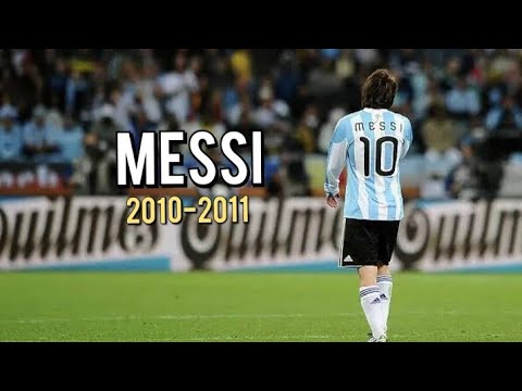 Lionel Messi Dribbling Skills in Argentina 2010/11