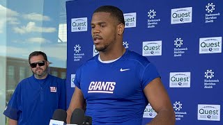 Abdul Carter: My responsibility to show Giants teammates and world I don't stand for Donald Trump
