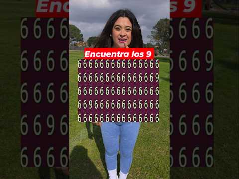 Solo inteligentes encuentran los 9 #shorts