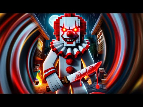 GECE KAPIMI KATİL PALYAÇO ÇALDI! 😱 (Minecraft)"