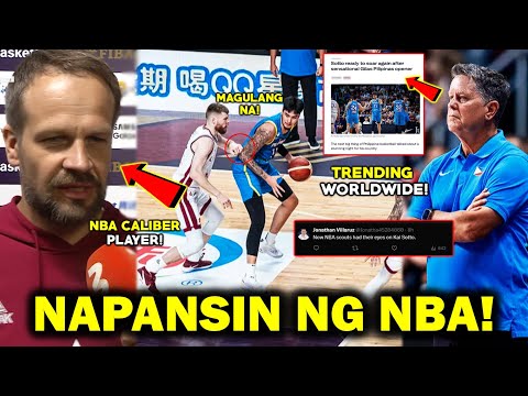 KOMPIRMADO! Pinanood ng mga NBA SCOUTS! AGENT ni Kai Sotto di na NAGULAT! HEADLINE sa FIBA WEBSITE!
