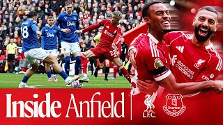 Inside Anfield: BEST View of Merseyside Derby win! Liverpool 2-1 Everton | Premier League