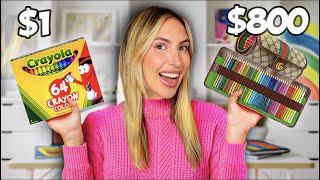 $800 vs $8 Colored Pencil Set - Is There REALLY a Difference?