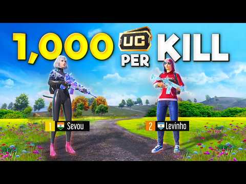 1000 UC per KILL Challenge for Levinho 😍