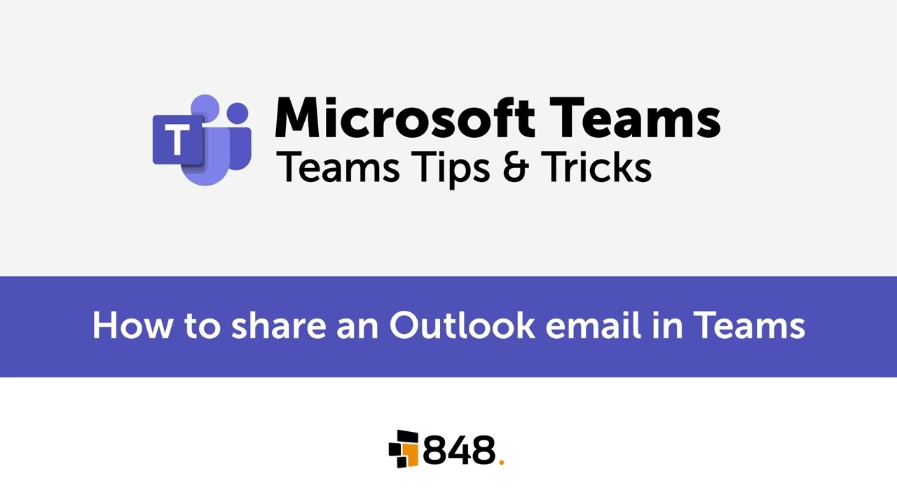 How to Share an Outlook Email in Microsoft Teams
