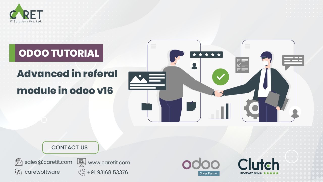 Advanced Referral Module in Odoo 16: Boost Your Business with Powerful Referral Management | 08.04.2024

We'll explore how you can supercharge your business growth by leveraging the advanced features of Odoo's referral ...
