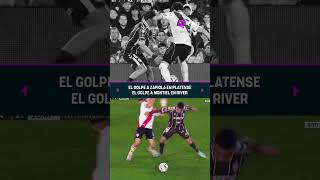 Los golpes a Zapiola y Montiel durante el partido entre River y Platense