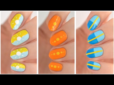 NAIL ART FOR SUMMER 🏖️ Easy & Cute Minimalist Nail Art Designs for Summer!