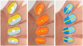 NAIL ART FOR SUMMER 🏖️ Easy & Cute Minimalist Nail Art Designs for Summer!