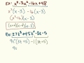 Factoring Polynomials by Grouping and Quadratic Form
