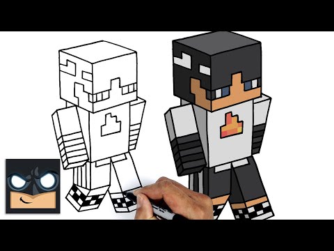 How To Draw SapNap - Dream SMP -- Minecraft Skin Tutorial