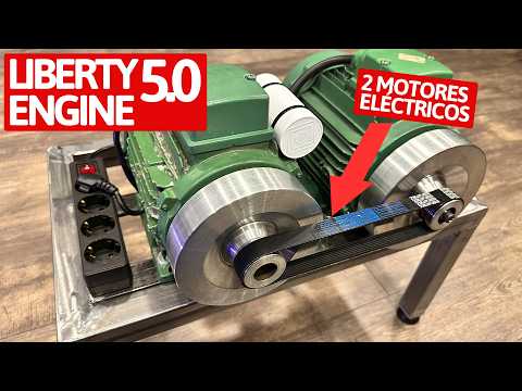 ¡ENERGÍA GRATIS! Generador de 10kW 110v-220v con Motores Eléctricos💡💡Liberty Engine 5.0