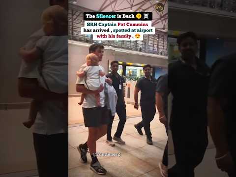 pat Cummins had arrived for ipl ๐คซ #patcummins #ipl2026 #ipl #srh