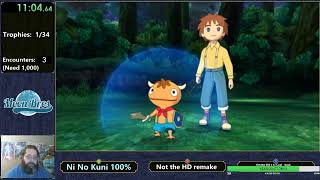 Ni No Kuni 100% (Platinum%) PB in 38:08:40 (Part 1/4)