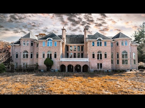 Male Model’s ABANDONED $7,000,000 Mega Mansion with 3 Story Pool, Ballroom, and Movie Theater